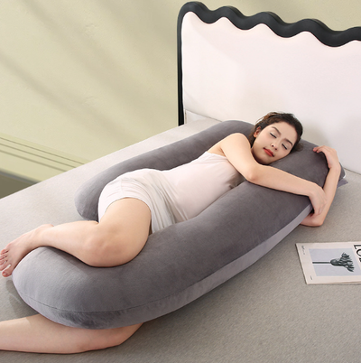 Pregnant woman's back support pillow